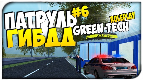 ПАТРУЛЬ ГИБДД, 6 Green Tech Role Play (