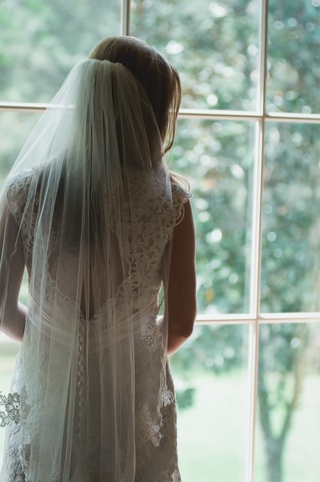 Bride long hair sensual cute