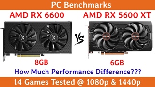 AMD RX 6600 vs RX 5600 XT (14 Games Tested)