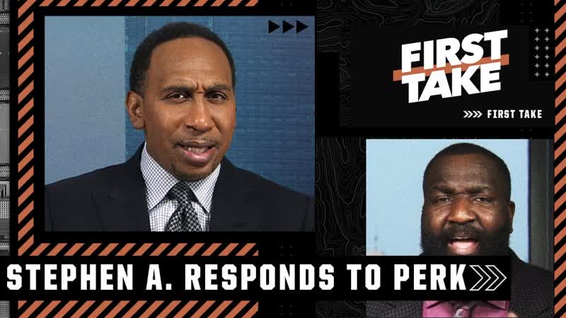 Stephen A. responds to Perk saying CP3 needs CPR, First