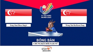 Chew Zhe Yu/Zeng Lian vs Wong Xin Ru/Koen Pang | Mixed Doubles | Final | Seagame 31