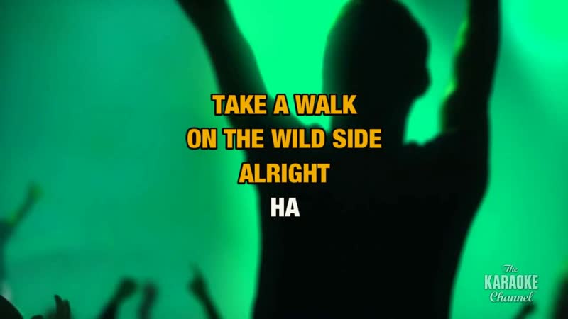 Walk On The Wild Side : Lou Reed, Karaoke with
