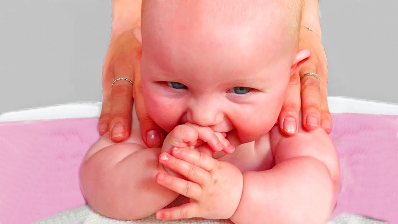 Funniest Baby Reactions When Massages WE
