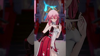 MMD Genshin Impact Yae -  #mmd #anime #yae #genshinimpact #genshin #yaemiko