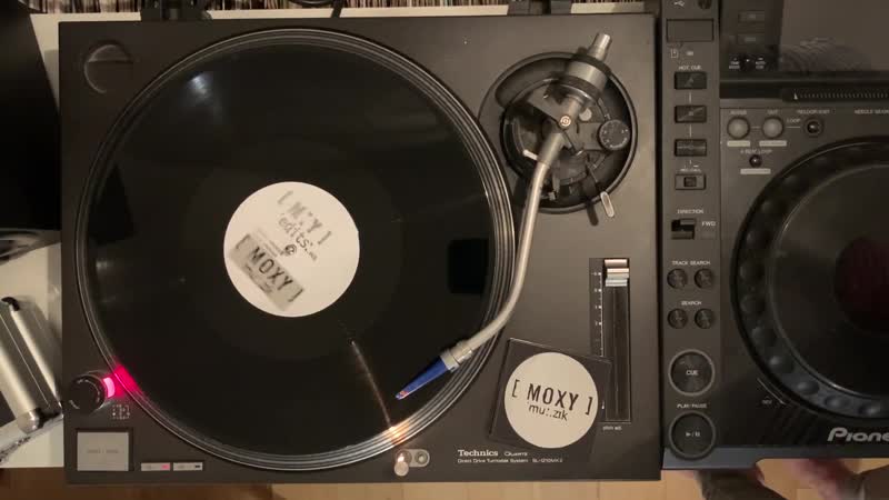 MOXY MUZIK EDITS 001 WHITE LABEL VINYL