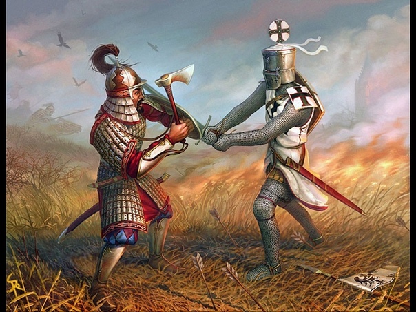 MB Warband Мод Русь XIII век Путь поворот или не стой в