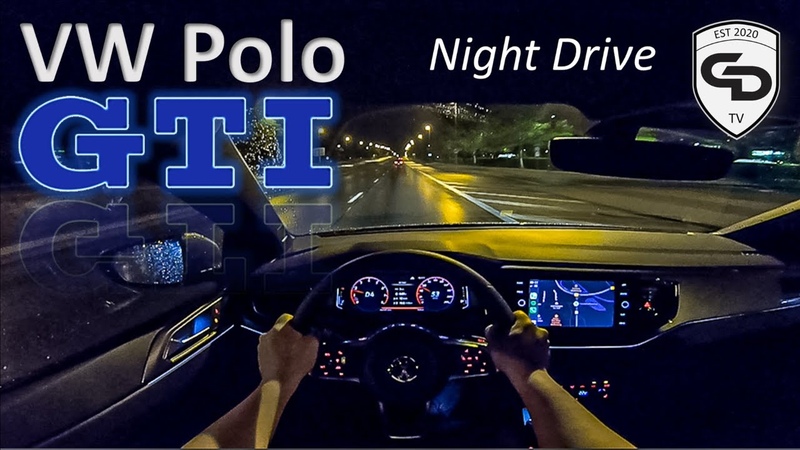 2020 VW Polo GTI (200 PS), NIGHT DRIVE Onboard POV by Chris Driving