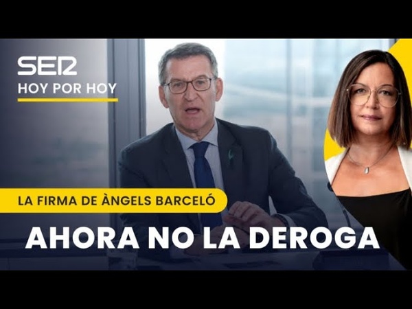 Àngels Barceló: Feijóo y su cambio de opinión sobre la reforma