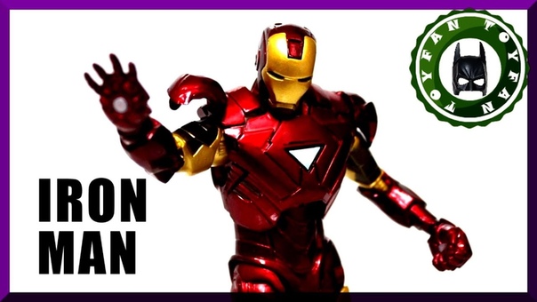 Обзор на Iron Man Mark VI action figure, Железный Человек от Diamond Select Toys (