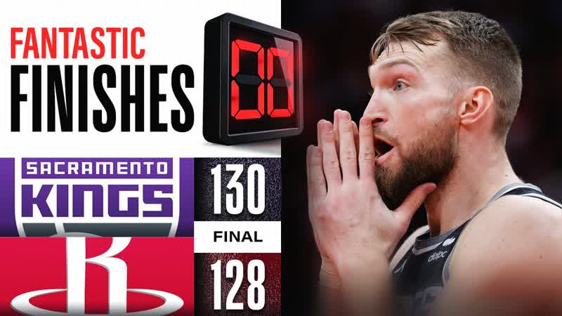 WILD ENDING In Final 2:10 Rockets vs Kings, February 8,