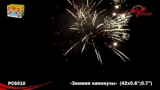 Фейерверк РС6010 Зимние каникулы (0,60,742 залпа)