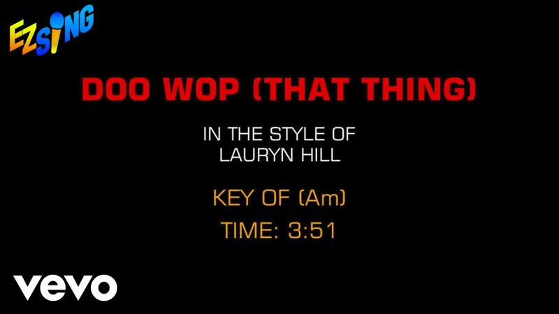 Lauryn Hill Doo Wop ( That Thing) (