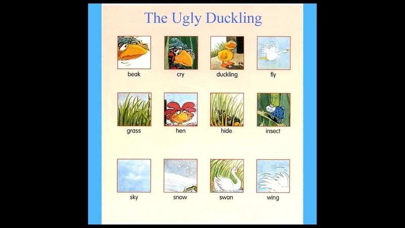 Аудиокнига с картинками на английском The Ugly Duckling (Гадкий