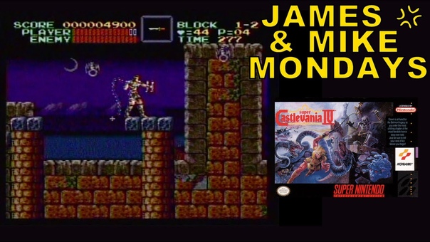 Super Castlevania IV ( SNES) Part 1 James Mike