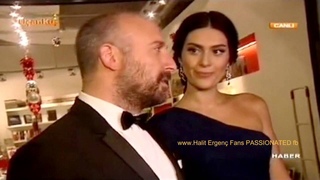 Halit Ergenc & Berguzar Korel... 2nd VIDEO Gala Modern 2015 12/12/2015