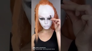 Грим клоуна ОНО на хеллоуин