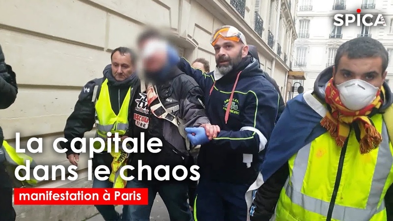 Manifestation à Paris : chaos dans la