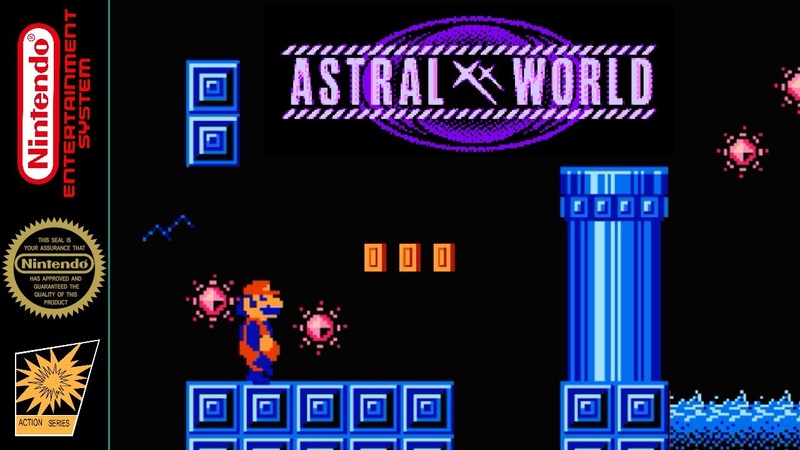 Astral World Hack of Super Mario Bros.