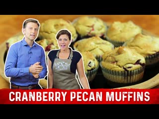 Keto-Friendly Cranberry Pecan Muffins Recipe  Dr. Berg