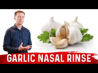 How to Do a Garlic Nasal Rinse