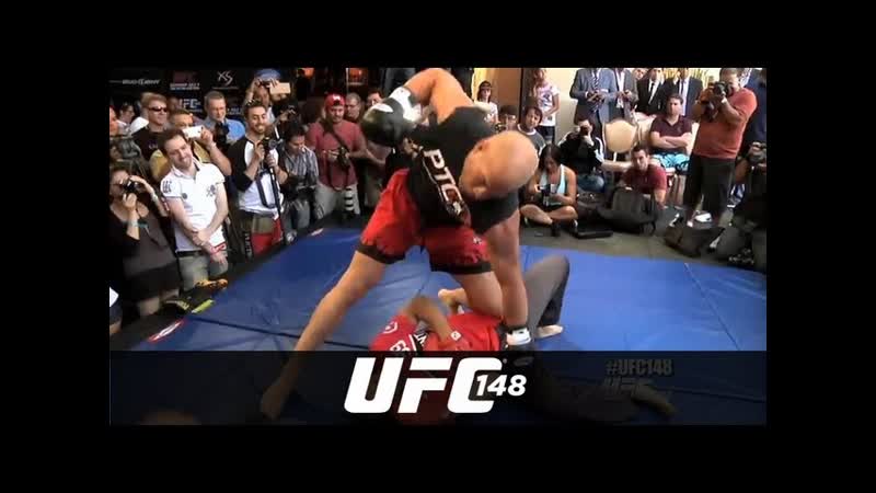 UFC 148: Open Workout