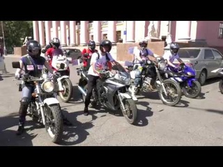 Байкеры Усть-Каменогорска провели антинаркотический мотопробег
