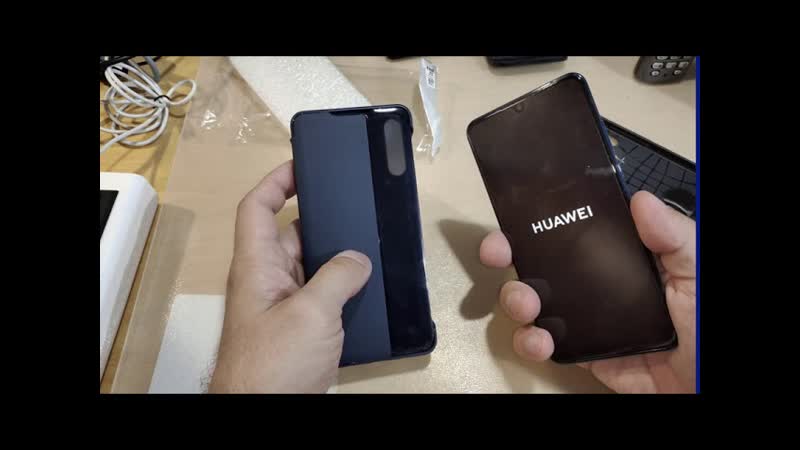 Смарт чехол и броня (2 сразу) на huawei p30 lite (2020г, 6