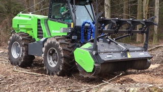 Merlo MM350х Treemme AHWI M650h mulcher  уникальный мульчер
