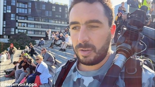 «Si les médias faisaient bien leur travail, on serait pas là à filmer ! » Jules de Vécu