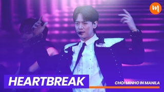 HD SHINee #MINHO Performs Heartbreak in Manila