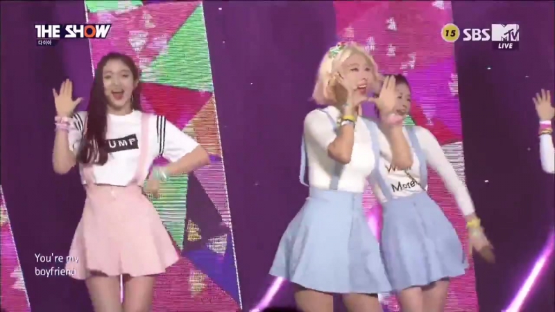 151020 The Show, DIA My Friends