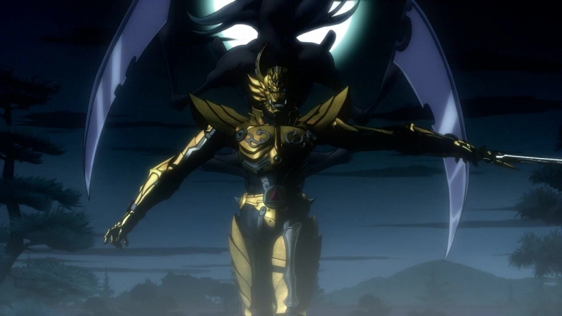 Garo: Guren no Tsuki ТВ 2 4 серия русская озвучка Horie, Гаро: Багровая