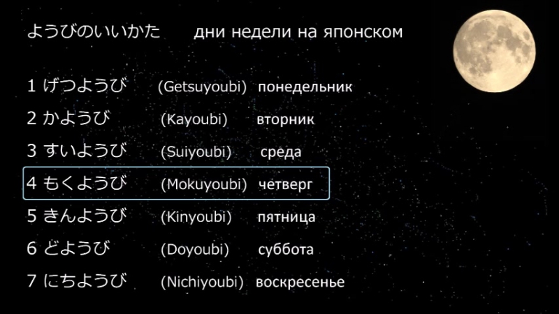 Японские песни с переводом