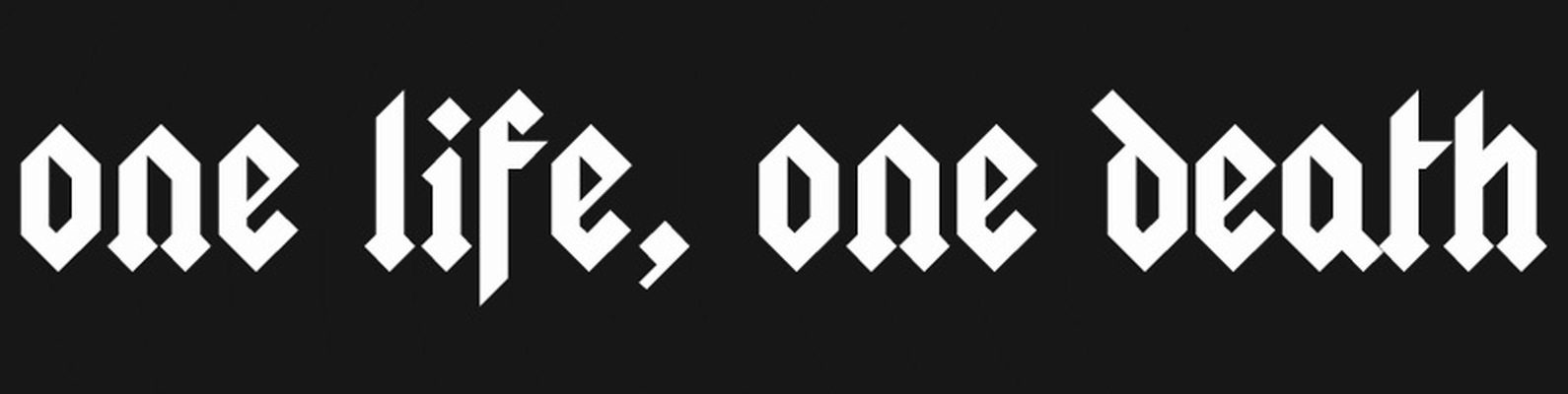 one life, one death † 2025 | ВКонтакте