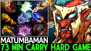 MATUMBAMAN Troll Warlord 73 Min Carry Hard Game Full 9 Slotted  Dota 2
