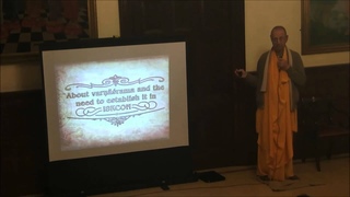 Varnasrama Seminar - Part 1, by His Holiness Sivarama Swami