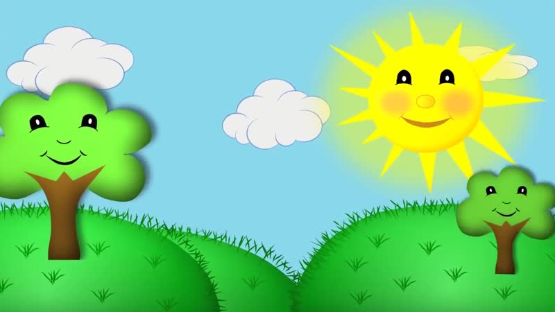 г слушаем, учим Солнышко для всех Песенка мультик про Солце