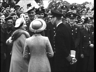 Royal Family Meets Troops (1945)