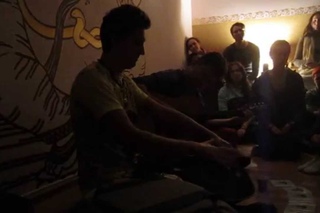 THE SNOW - live improvisation3 (, Київ, студія йоги VEDALIFE)