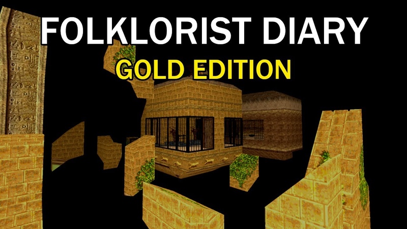 TRLE Folklorist Diary Gold