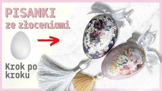 Pisanki ze zoceniami krok po kroku No. 959