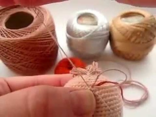 Как сделать волосы кукле амигуруми. Новый способ / Hair of amigurumi doll. New metod.