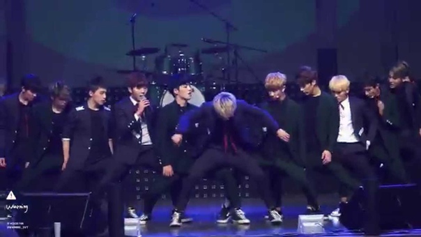 FANCAM 151114 Seventeen Shining Diamond T Broad Public