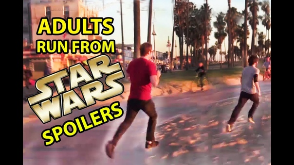 Star Wars Fans Run from Fake Spoilers