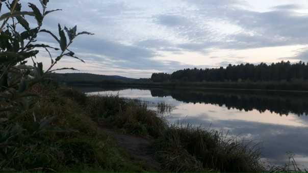Балахта. Набережная. Вечер. Река Чулым.🤗😘🙂 (08.09.2023)Как же красиво тут вечерами...😊