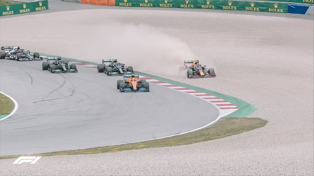 Austria F1 2021: Sergio Perez out Austria F1 2021: Sergio Perez out