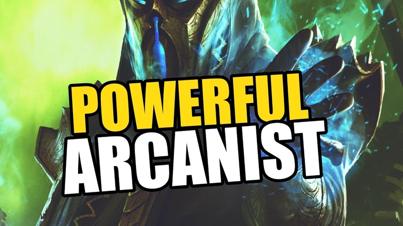 INSANE One Bar Arcanist Build Dominates ESO RUNE WALKER Heavy Attack