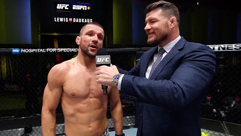 Mateusz Gamrot Octagon Interview, UFC Vegas