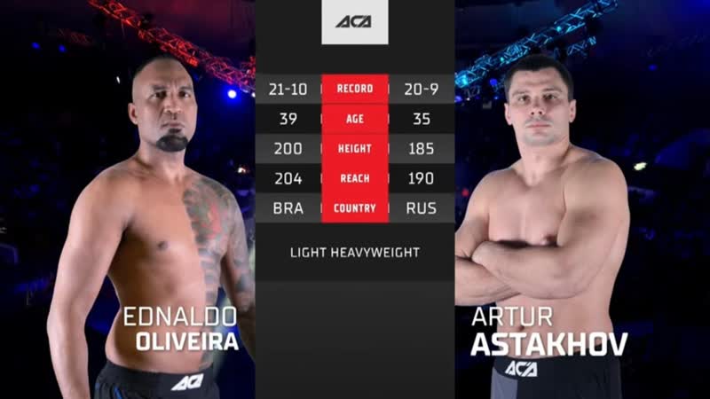 Эдналдо Оливейра vs. Артур Астахов, Ednaldo Oliveira vs. Artur Astakhov, ACA