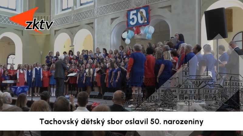 Tachovský dětský sbor oslavil 50
